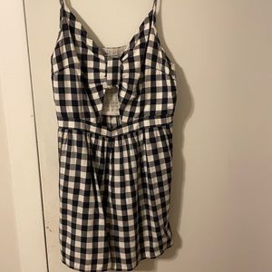Gingham romper